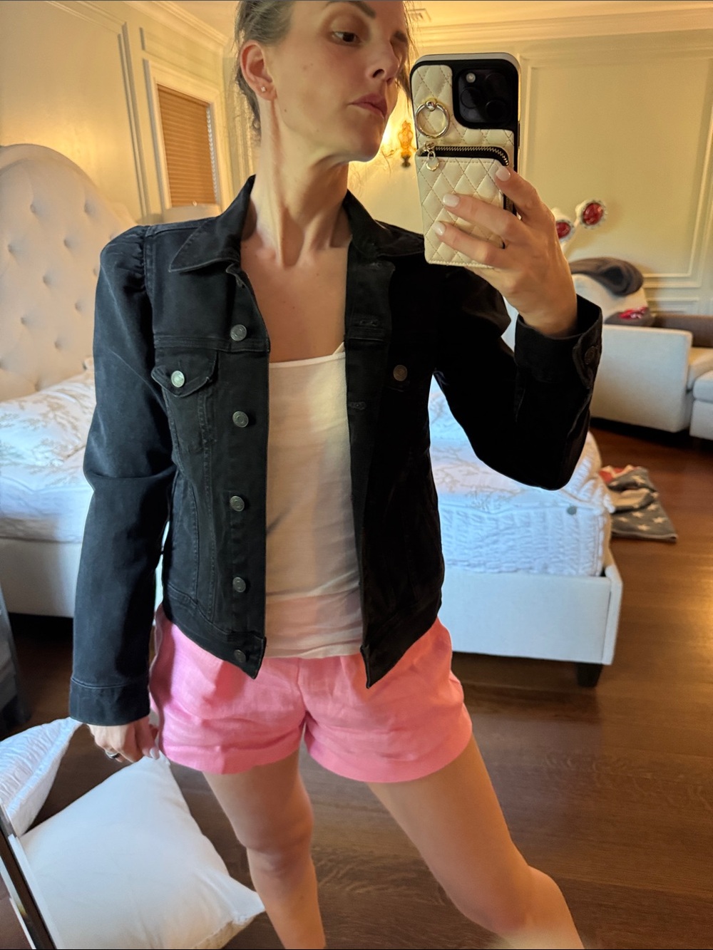 GAP Black Denim Jean Jacket